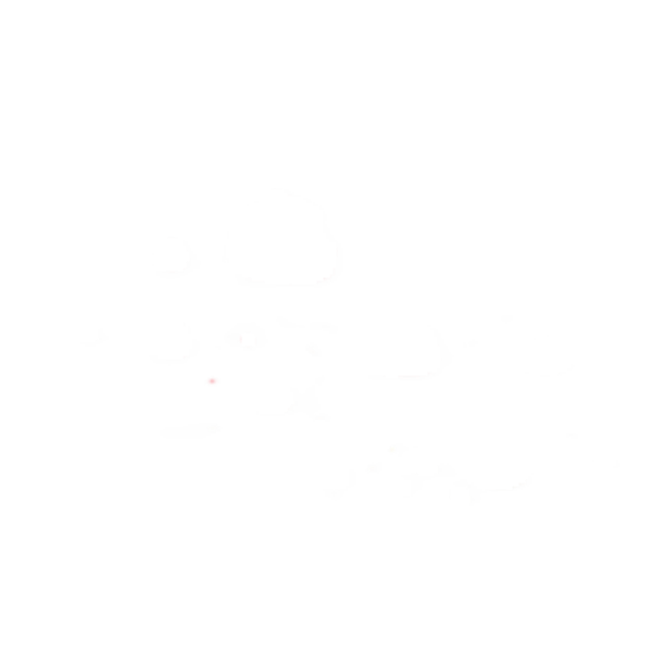 Clear specks applied: enlarged detail